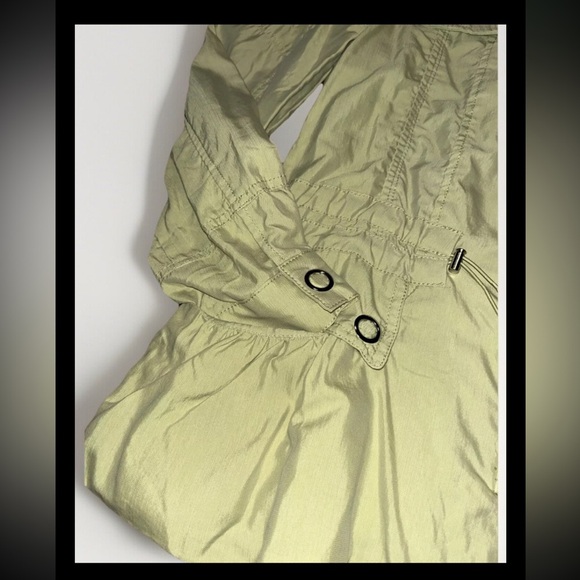 Arnaldo Bassini of Italy chartreuse Windbreaker Women’s Size M - Picture 7 of 11